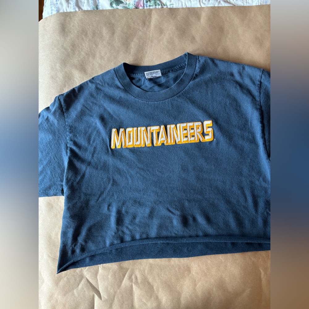 WVU Mountaineers crop top
